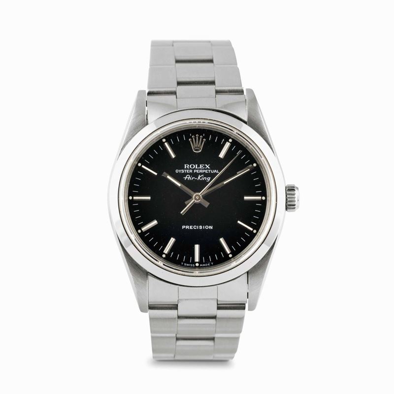 ROLEX - Air-King Precision ref. 14000, acciaio, automatico cal.3000, circa 1191  - Auction Watches and Pocket Watches - Cambi Casa d'Aste