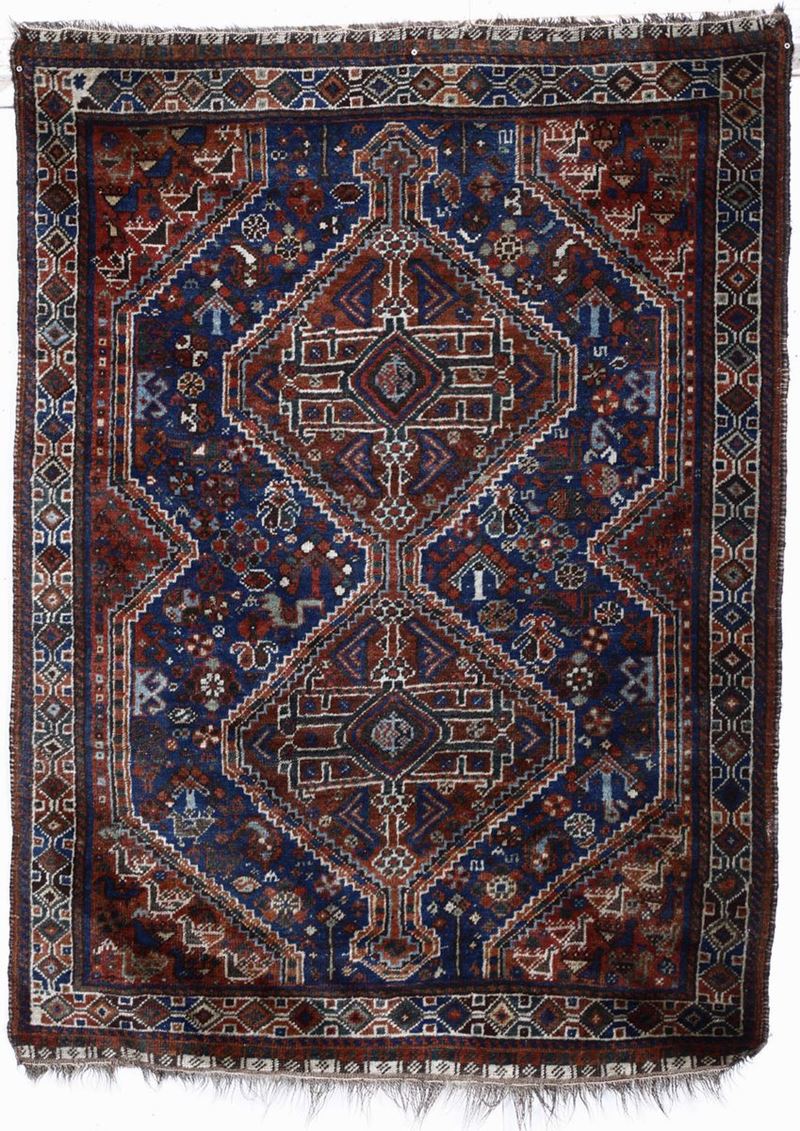 Tappeto Quashquai, sud Persia inizio XX secolo  - Auction Carpets | Cambi Time - Cambi Casa d'Aste