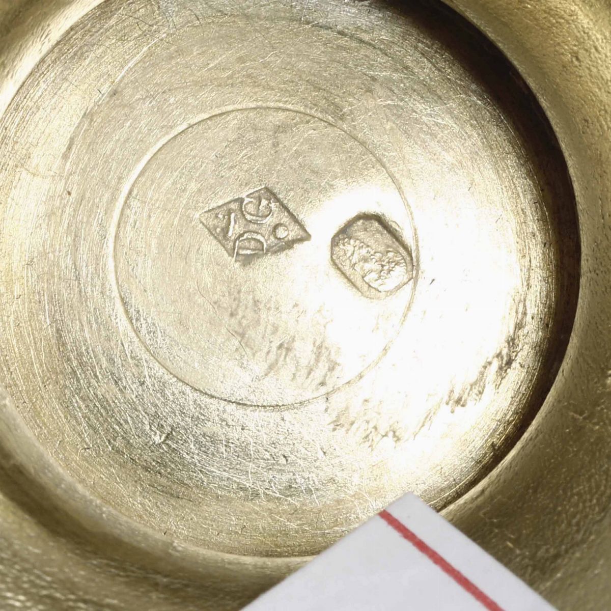 Tazza Argento Primo Titolo Fuso, Sbalzato, Cesellato e Dorato Parigi Marchio Inciso dal 1819 al 1...