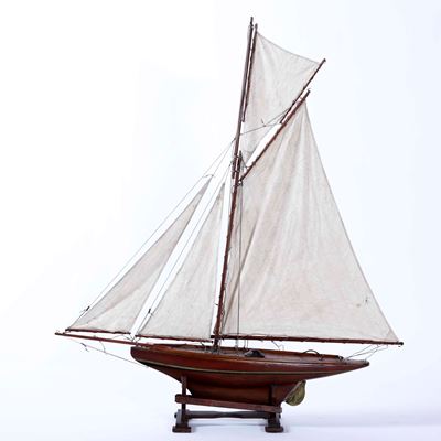 Modello di Yacht Navigante. Inghilterra XX Secolo