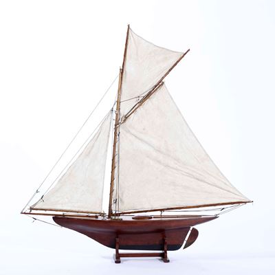 Modello di Yacht Navigante. Inghilterra XX Secolo