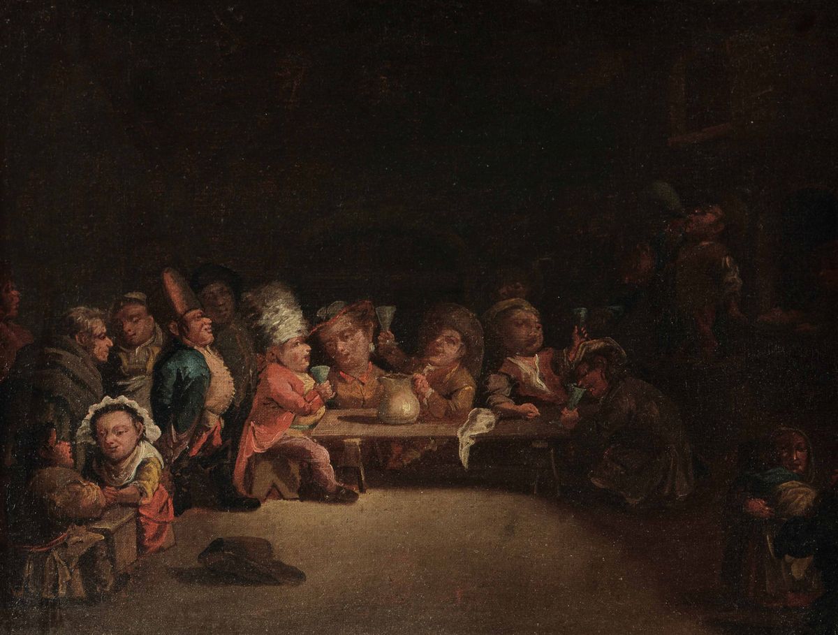 Enrico Albrici (vilminore di Scalve 1714 - Bergamo 1775), Attribuiti Ascene di Genere