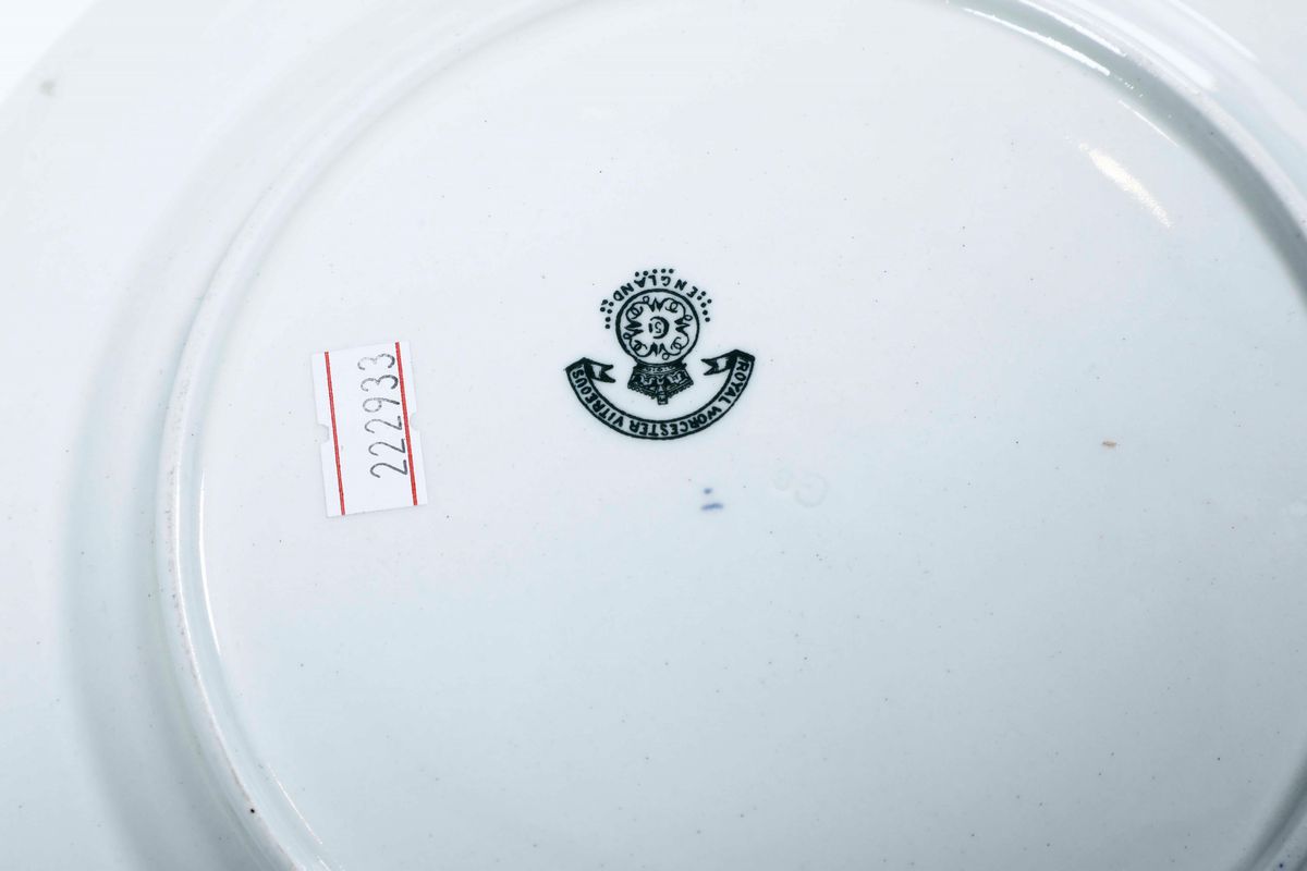 Servizio da Tavola Inghilterra, Manifattura Royal Worcester, Seconda Metà XX Secolo
