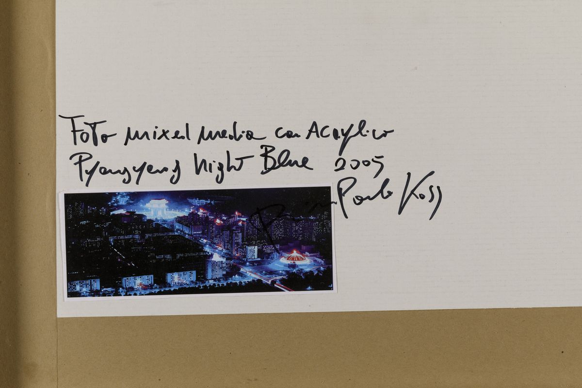 Pier Paolo Koss (1959)“pyong Yang Night “ Blu, 2005