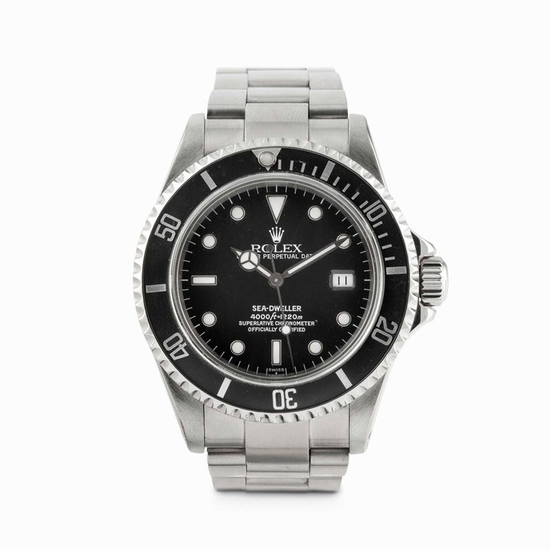 ROLEX - Sea-Dweller ref. 16600 Seriale A, Swiss Only, acciaio, automatico cal. 3135, circa 1999, completo di scatola e garanzia  - Auction Watches and Pocket Watches - Cambi Casa d'Aste