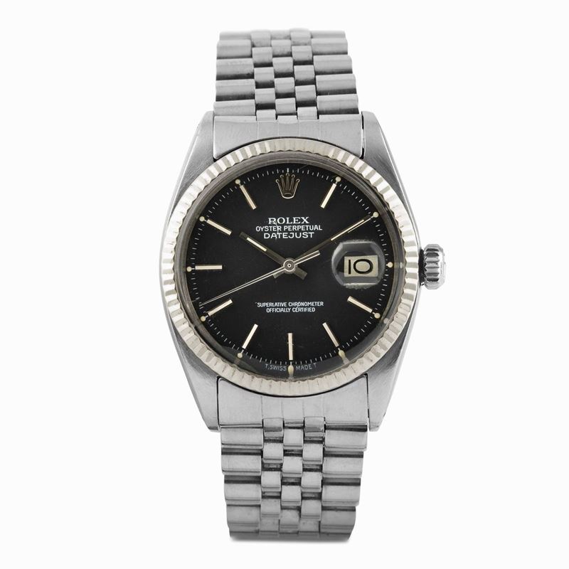 ROLEX - Datejust ref. 1601, acciaio, automatico cal. 1570, circa 1974  - Auction Watches and Pocket Watches - Cambi Casa d'Aste