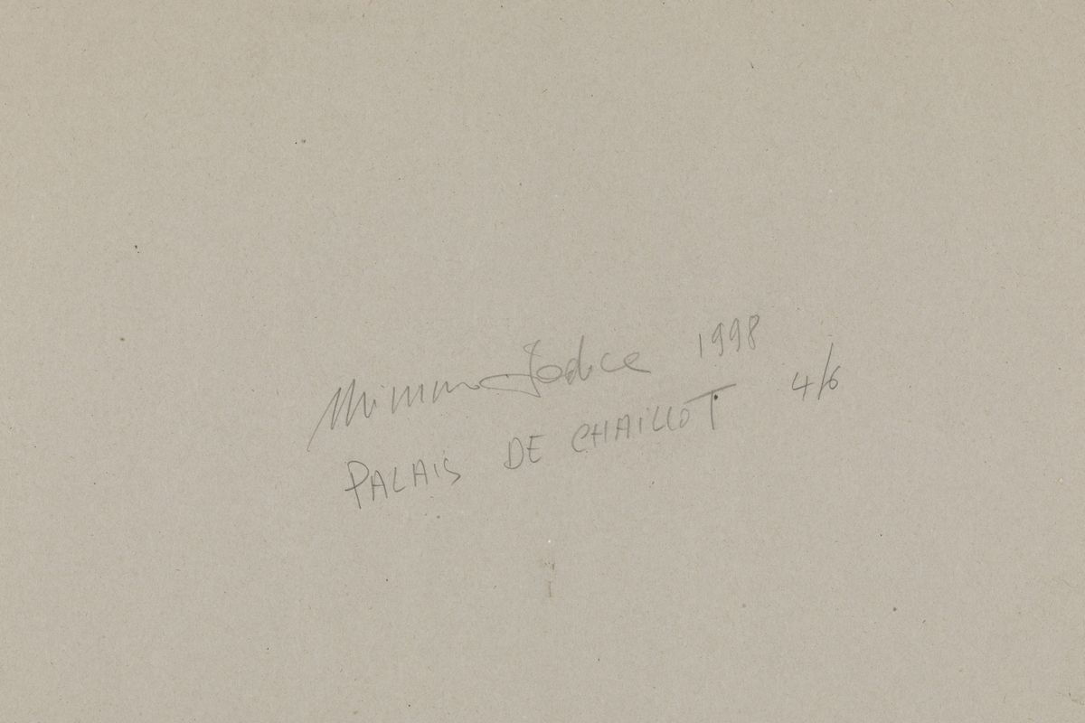 Mimmo Jodice (1934)palais De Chaillot, 1998