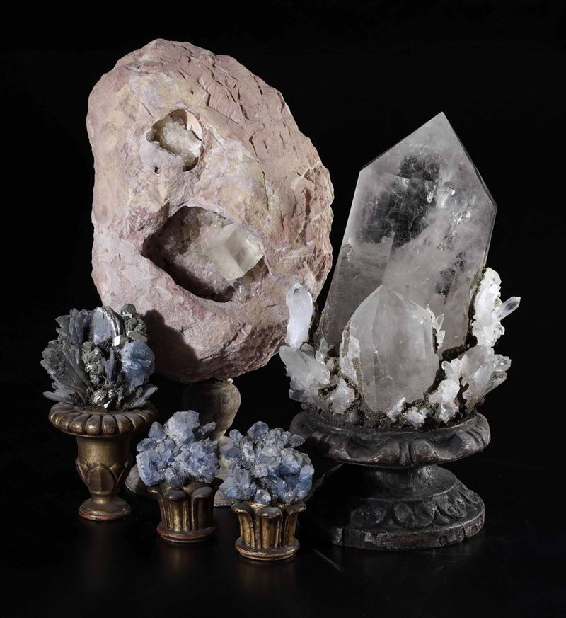 Composizioni di minerali  - Auction Mirabilia - Cambi Casa d'Aste