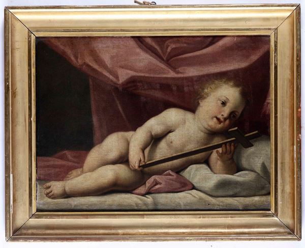 Scuola emiliana del XVII secolo Bambin Gesù