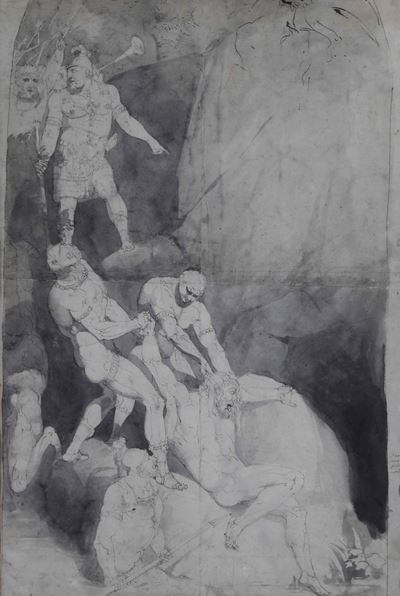 Scuola Neoclassica Italiana della Fine del XVIII Secoloscena di Martirio