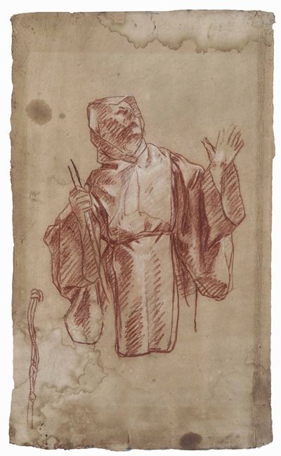 Artista del XIX Secolo Studio di Frate
