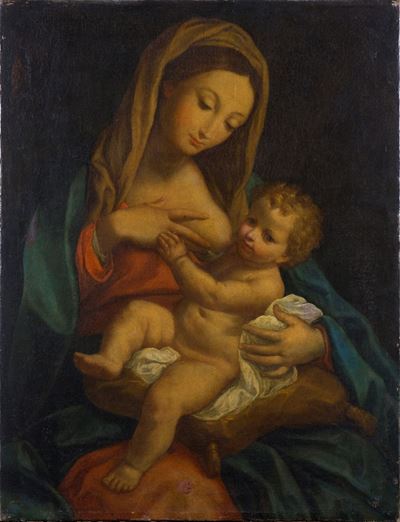 Scuola Bolognese del XVII Secolomadonna con Bambino