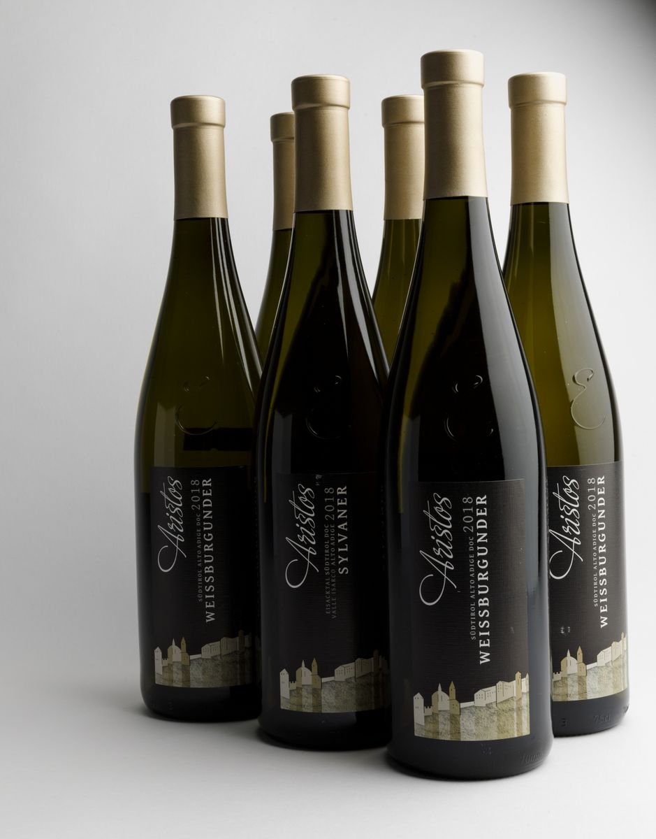 5 Bt Aristos, Weissburgunder Pinot Bianco Alto Adige Doc, 2018