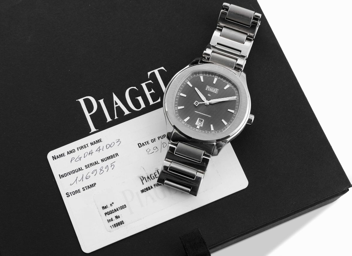 Piaget - Polo S Ref. G0a41003, Automatico, 42 MM, Acciaio, Completo di Scatola e Garanzia