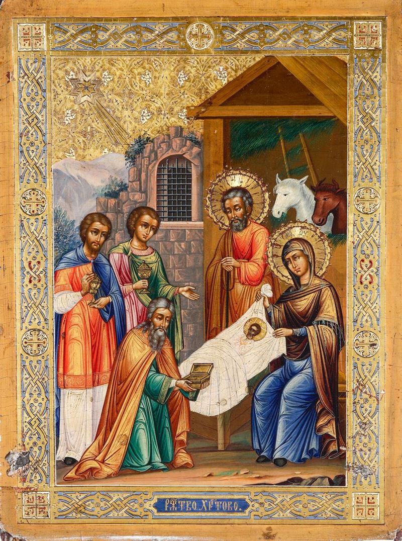 Adoration of the Magi, Russia, early 1900s  - Auction Russian Art - Cambi Casa d'Aste