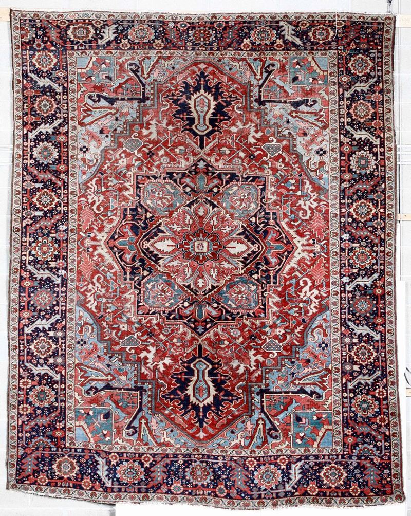 Tappeto Heritz,nord ovest Persia fine XIX secolo  - Asta Tappeti | Cambi Time - Cambi Casa d'Aste