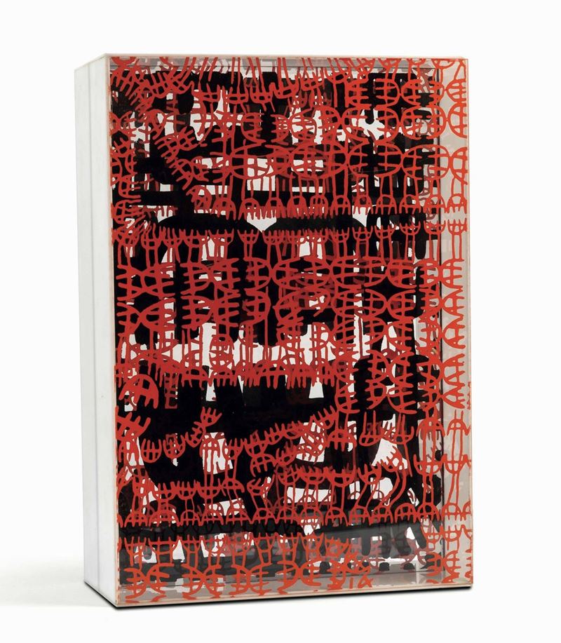 Giuseppe Capogrossi (1900-1972)parallelepipedo A, 1968