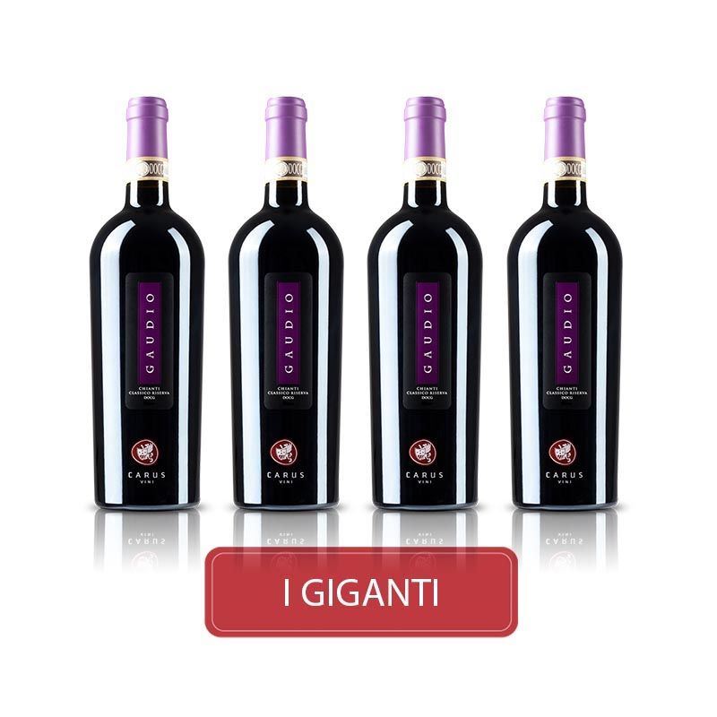 4 Mgs Carus, Chianti Classico Gran Selezione DOCG Gaudio, BOx selezione I Giganti  - Asta Asta a Tempo | In Vino Levitas - Cambi Casa d'Aste