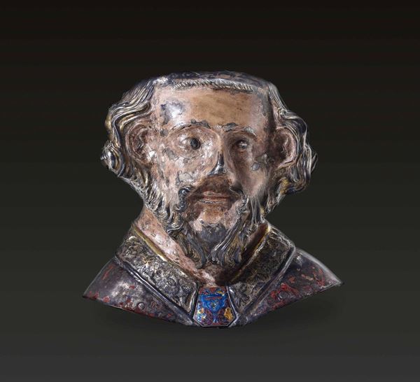 A silver Saint, Catalonia or France, 13-1400s