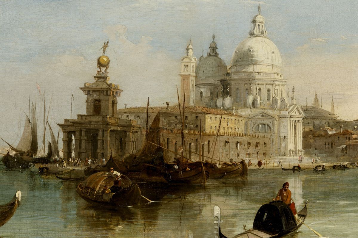 Artista del XIX Secolovedute di Venezia