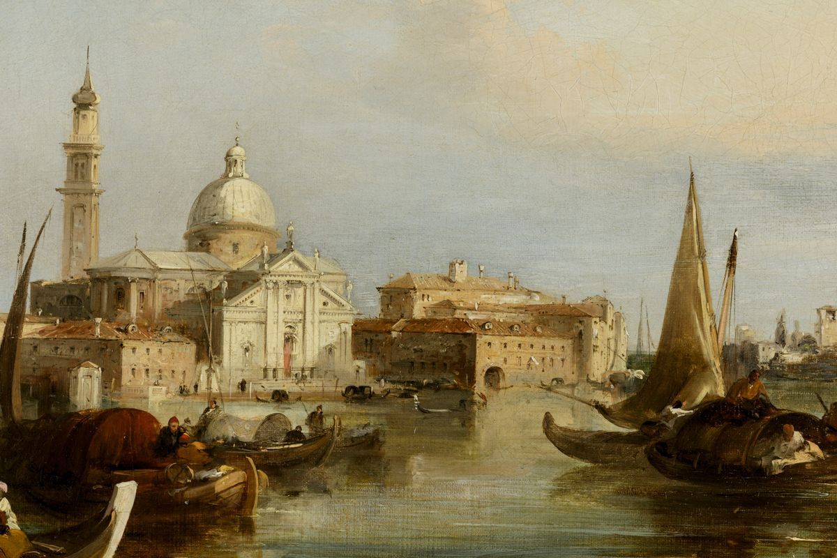 Artista del XIX Secolovedute di Venezia