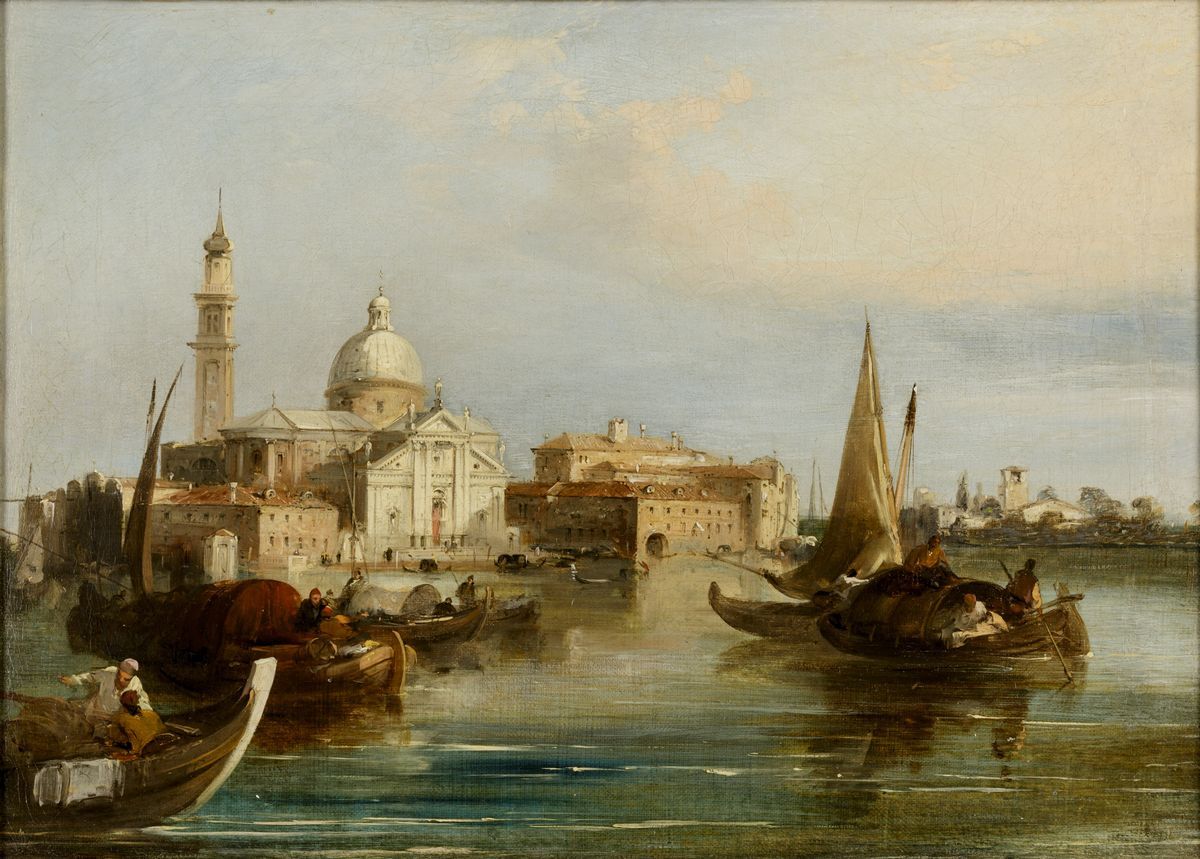 Artista del XIX Secolovedute di Venezia