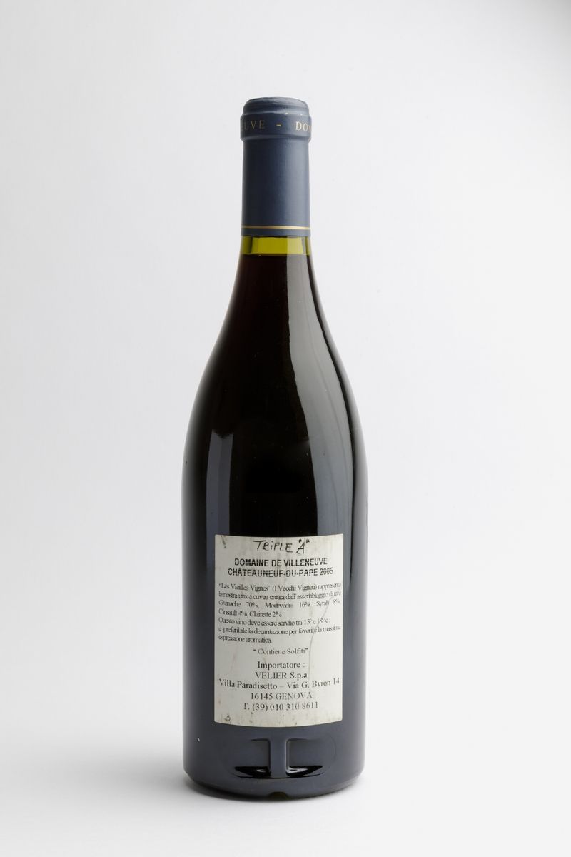 1 Bt Domaine De Villeneuve, Chauteneauf-du-pape, 2005