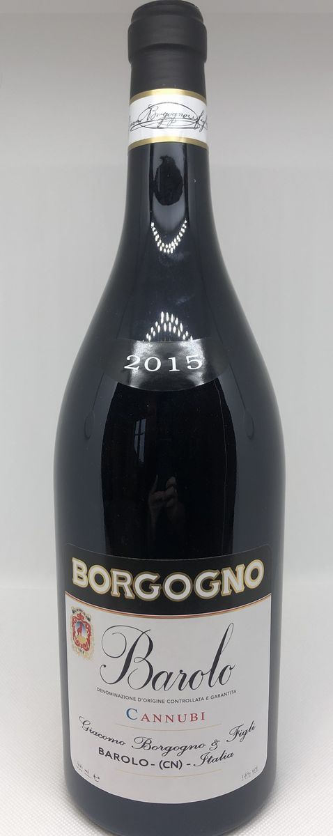 1 Mg Borgogno, Barolo Cannubi DOCG, 2015