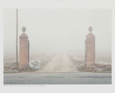 Luigi Ghirri (1943-1992)formigine Modena – Ingresso Casa Colonica da il Profilo delle Nuvole, 198...