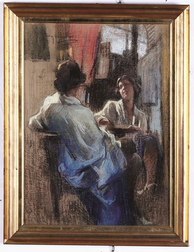 Giovanni Zangrando (1869-1941)figure Femminii