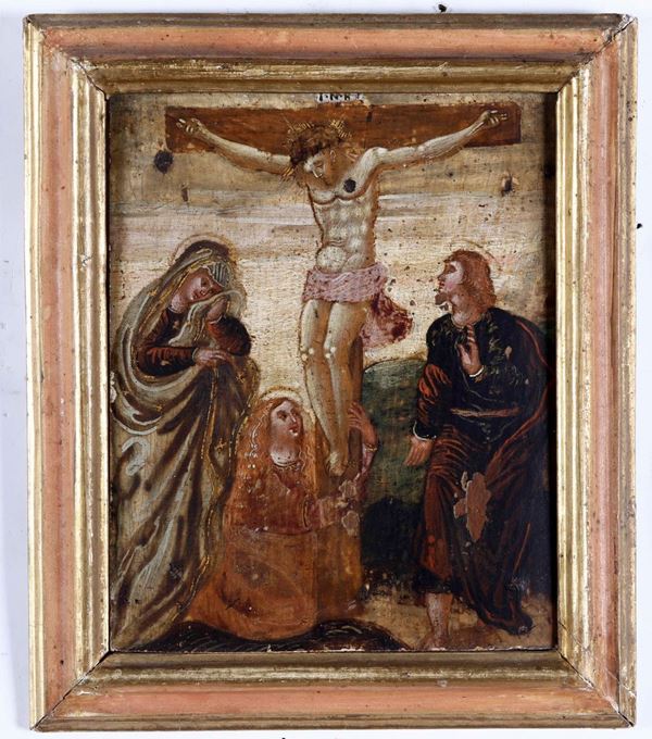 Scuola veneto-cretese del XVII secolo La Crocifissione