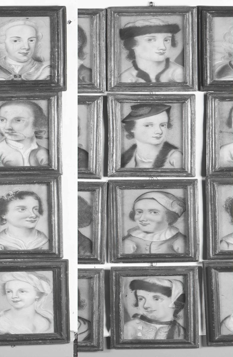 Scuola del XVIII secolo Ritratti  - Auction Italian Dwellings - Cambi Casa d'Aste