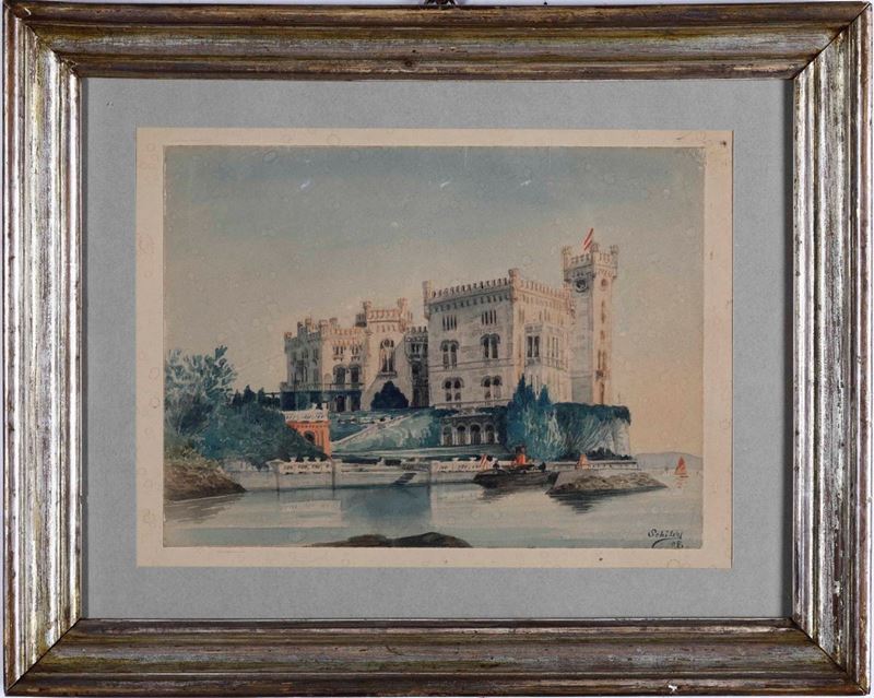 Schiler, 1907 Veduta di Trieste  - Auction 19th Century Paintings - Cambi Casa d'Aste