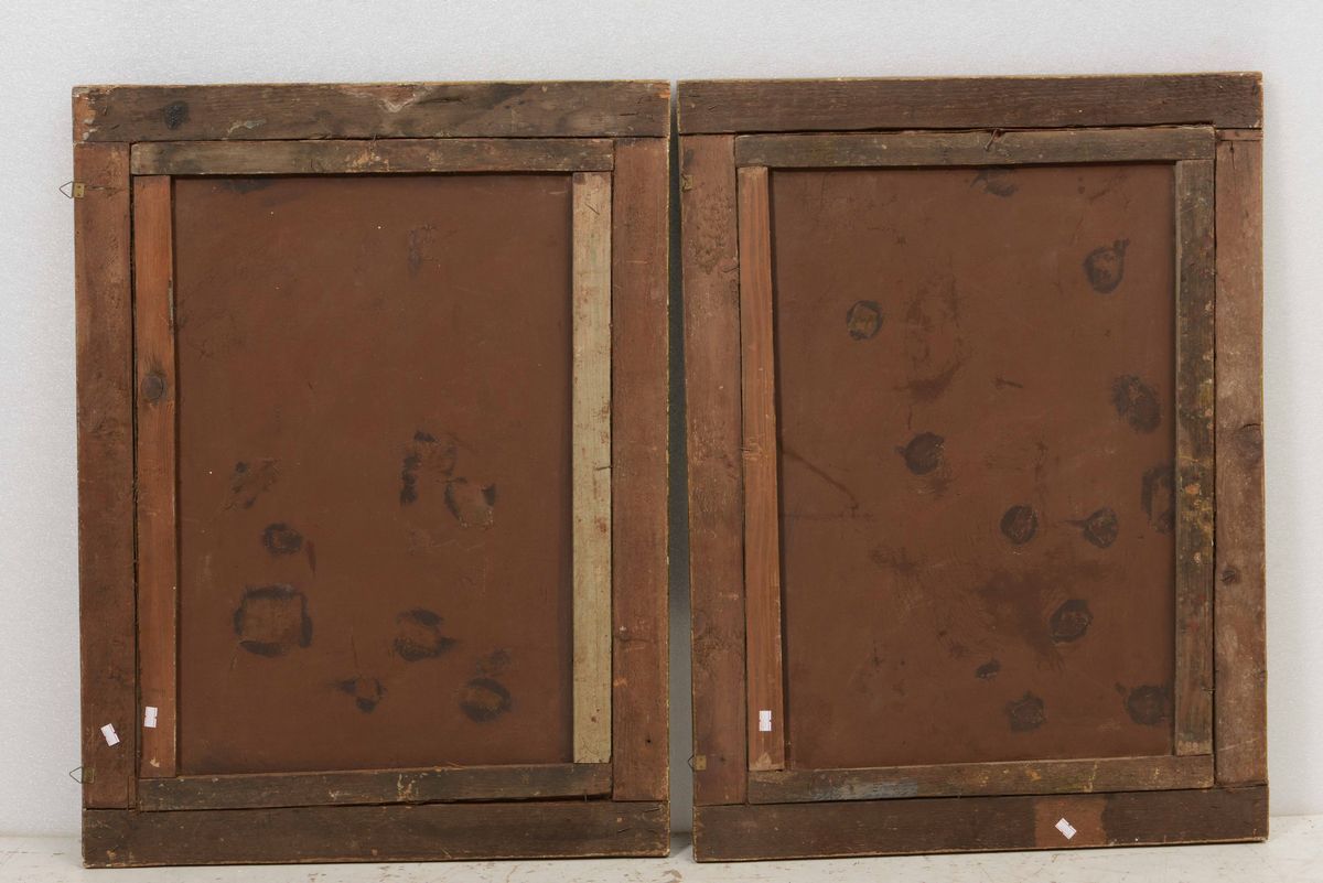 Ignoto Pittore del XVIII Secolocoppia di Nature Morte