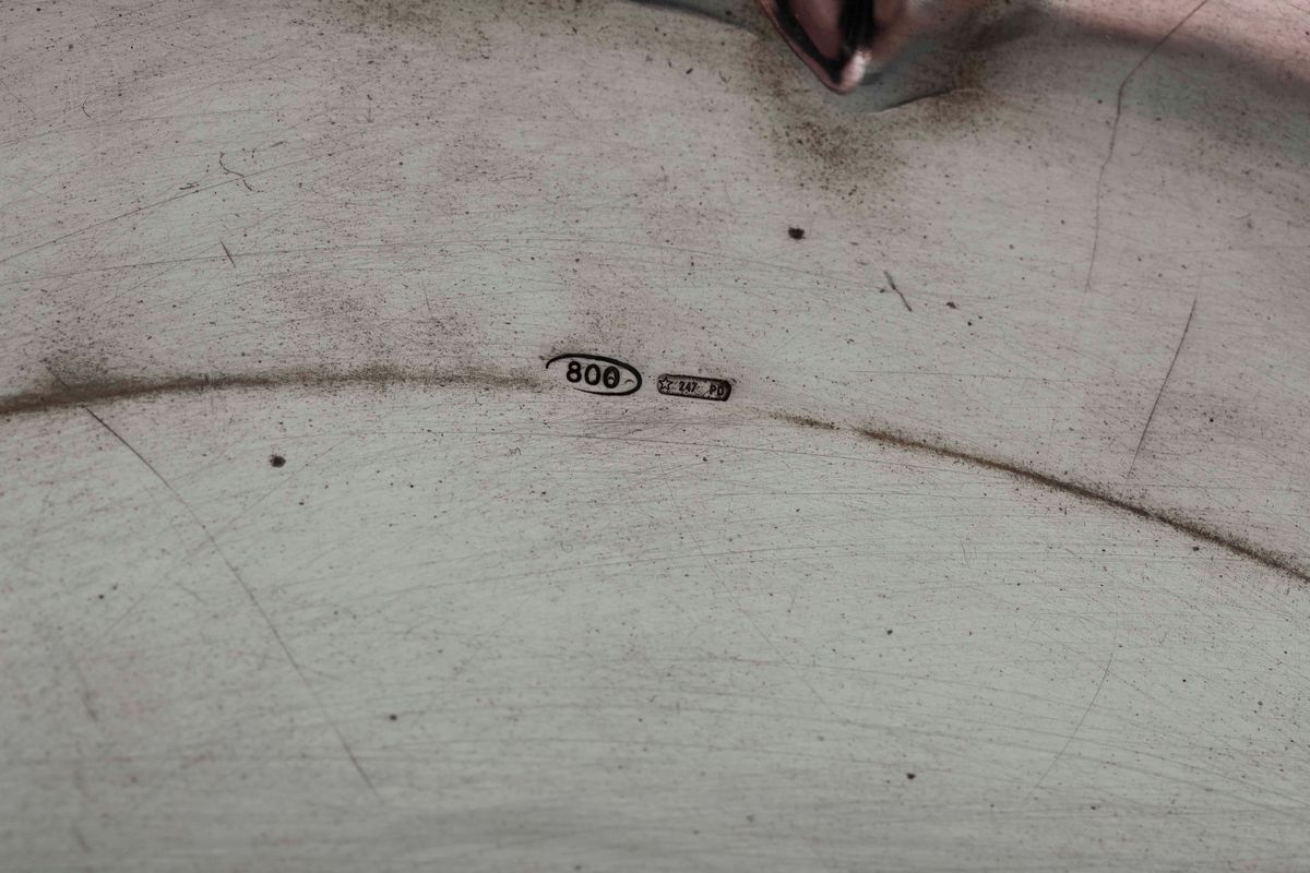 Ciotola Sagomata in Argento, Argenteria Italiana del XX Secolo