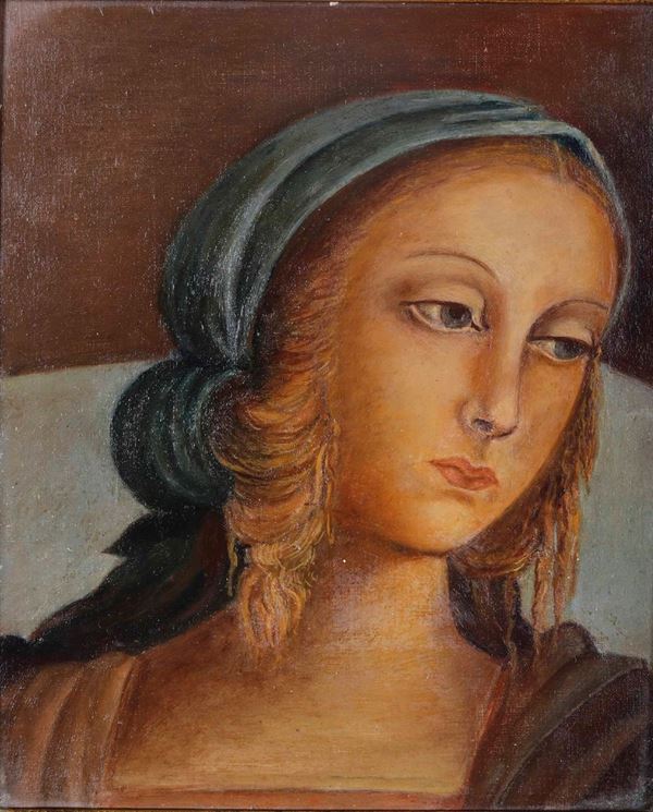 Anonimo XIX-XX secolo Madonna fiorentina