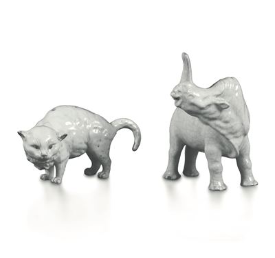 Gatto e Animale Fantastico. Giappone, Tardo Periodo Edo (1603 –1868), Inizio Periodo Meiji (1868 ...