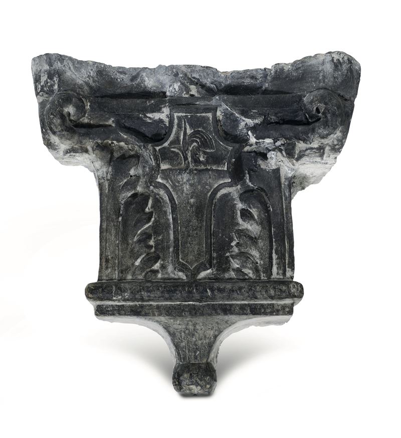Peduccio in pietra di promontorio.  Lapicida ligure rinascimentale  - Auction Antique February - Cambi Casa d'Aste