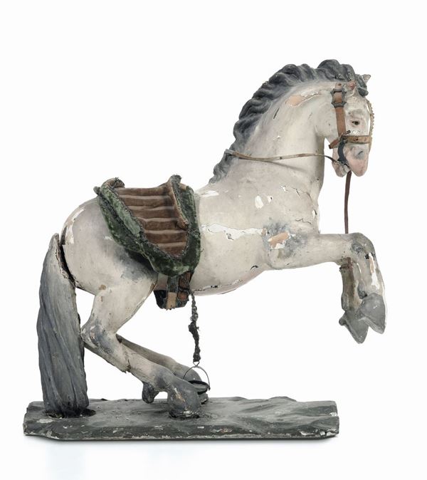 Cavallo da presepe. Genova XVIII-XIX secolo