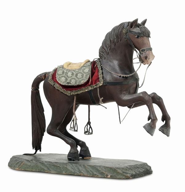 Cavallo da presepe Genova XVIII-XIX secolo