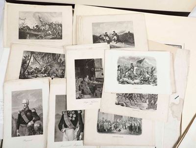 Raccolta di Stampe a Carattere Storicostampe di Soggetto Napoleonico e Storico in Generale.