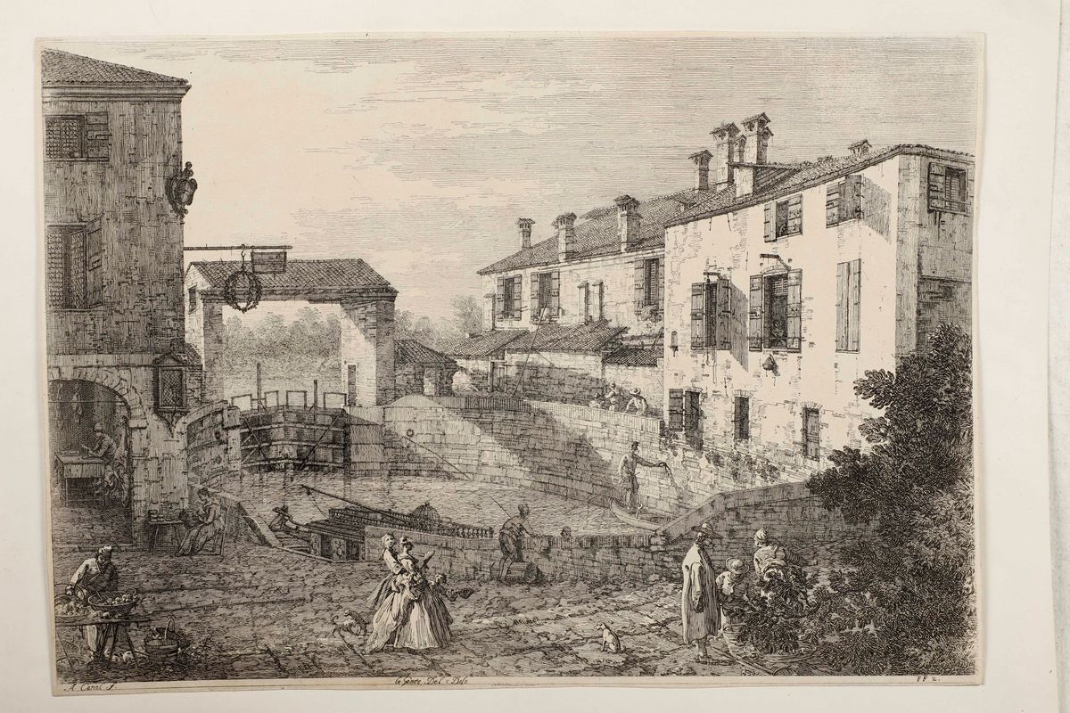 Incisioni Venete - Canaletto e Altri Incisorimaestri Veneti - Raccolta di Incisioni