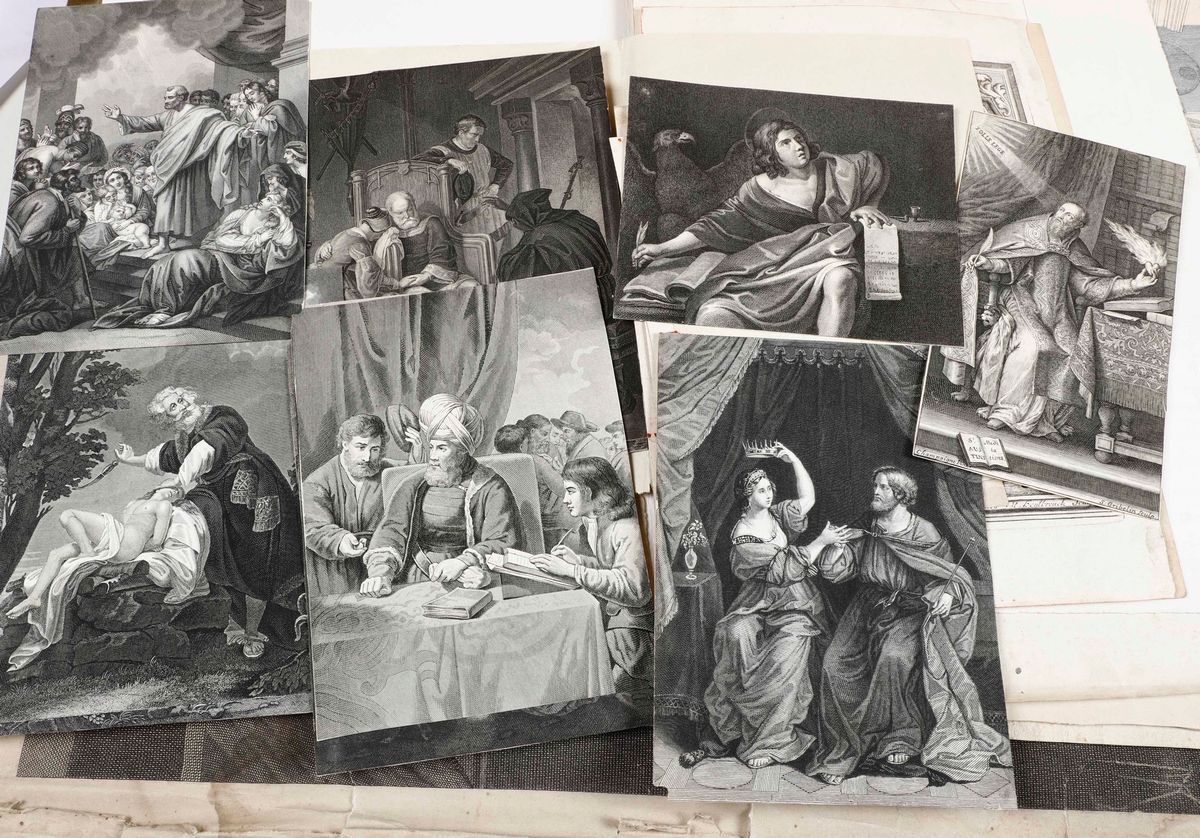 Religione - Soggetti Devozionalibella Raccolta di Stampe Antiche dal XVII al XIX Secolo, di Sogge...