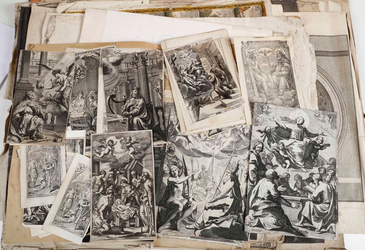 Religione - Soggetti Devozionalibella Raccolta di Stampe Antiche dal XVII al XIX Secolo, di Sogge...