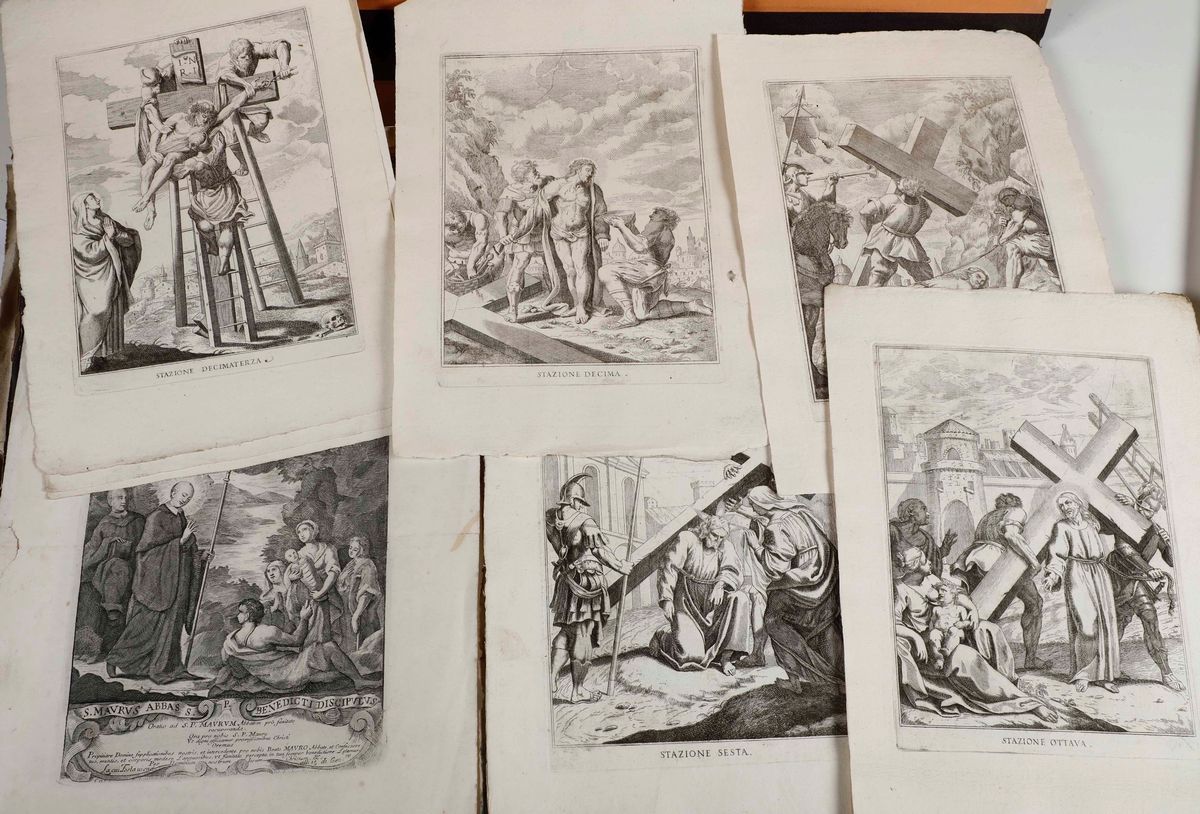 Religione - Soggetti Devozionalibella Raccolta di Stampe Antiche dal XVII al XIX Secolo, di Sogge...