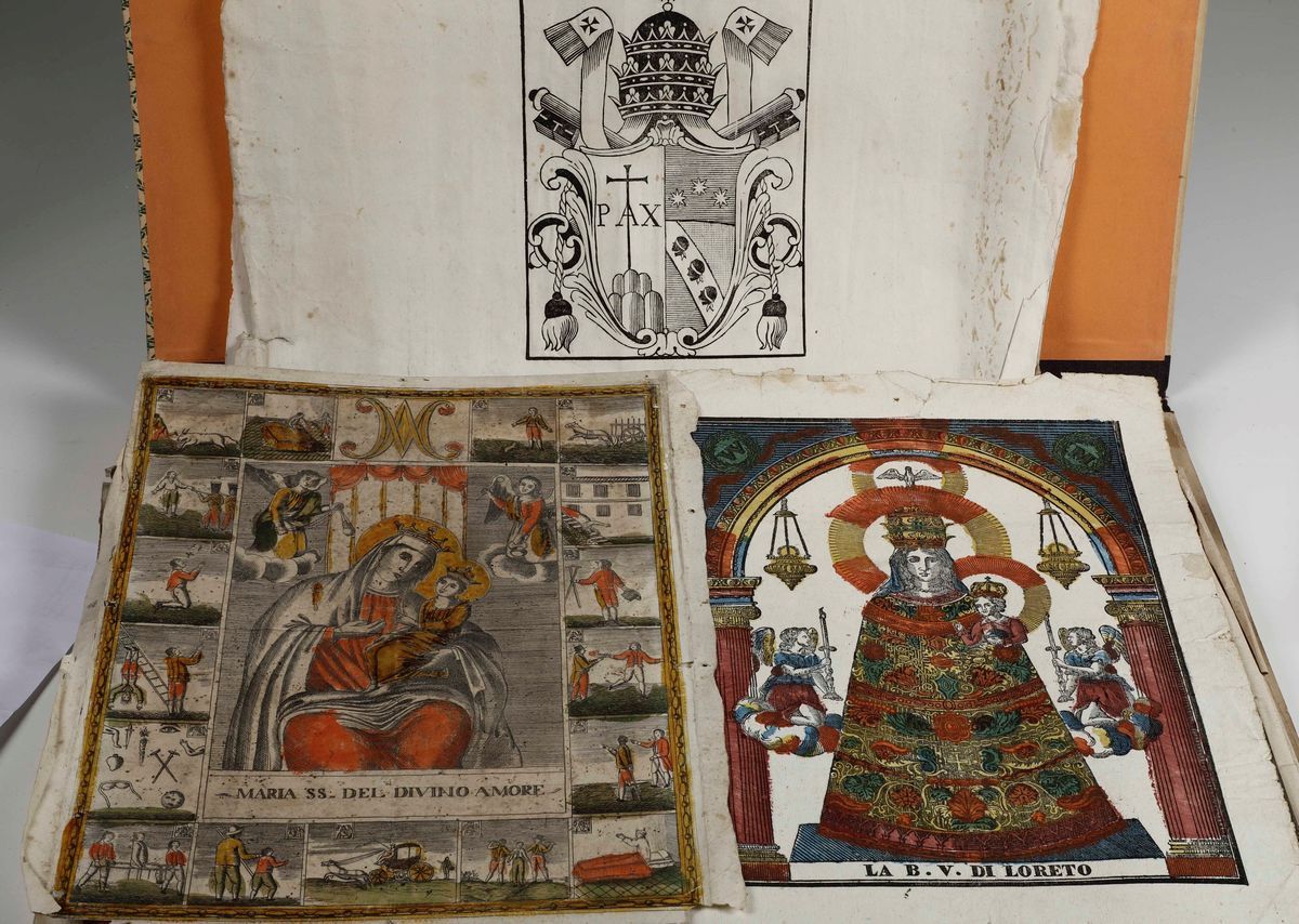 Religione - Soggetti Devozionalibella Raccolta di Stampe Antiche dal XVII al XIX Secolo, di Sogge...