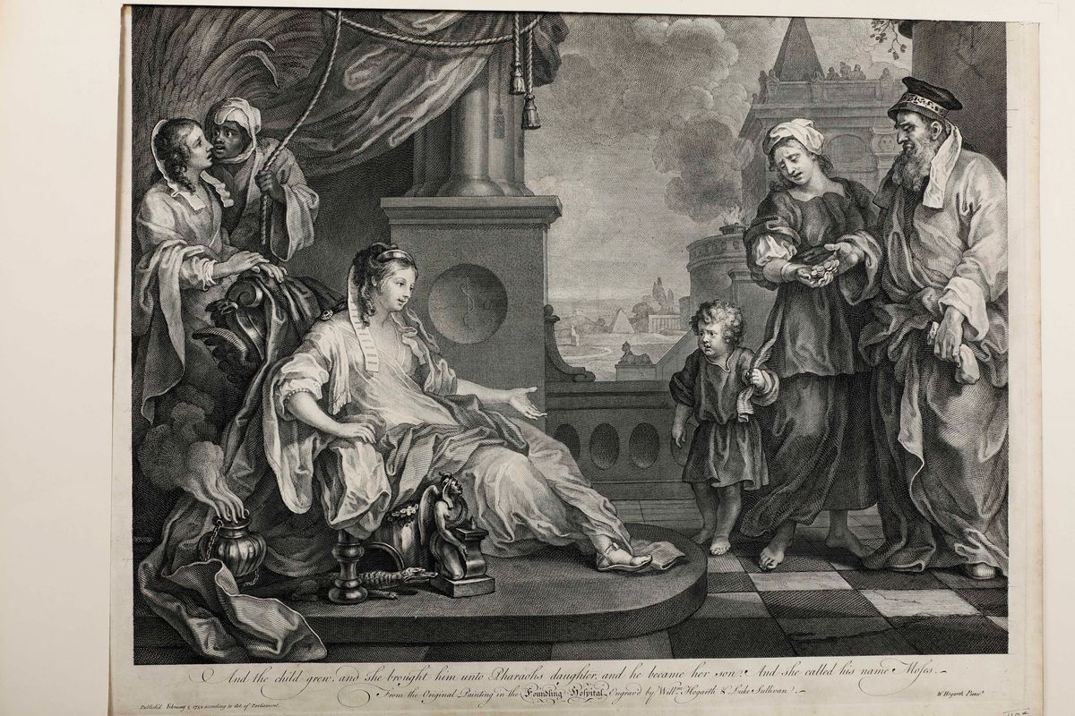 William Hogarth (1697 - 1764)raccolta di Divertenti Stampe Satiriche del Celebre Pittore e Inciso...