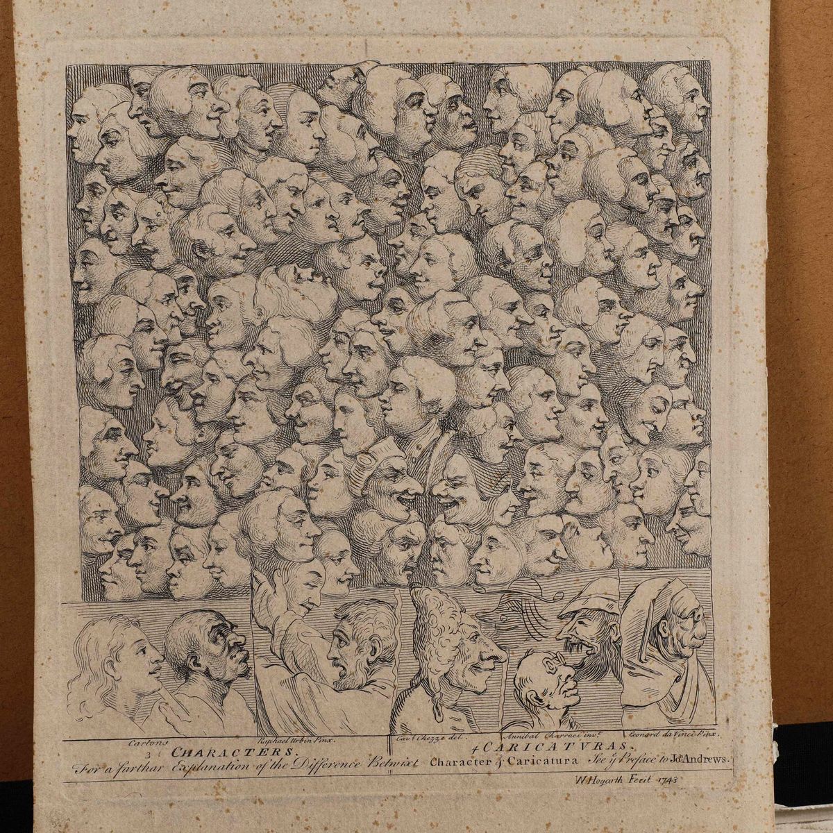 William Hogarth (1697 - 1764)raccolta di Divertenti Stampe Satiriche del Celebre Pittore e Inciso...