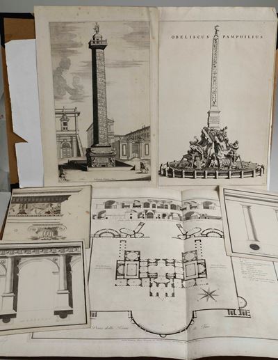 Architettura - Stampe Secolo Xixraccolta di Varie Stampe di Architettura.