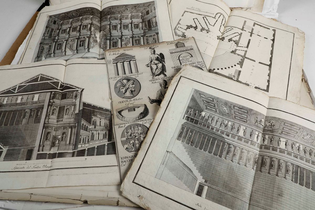 Architettura - Stampe Secolo Xixraccolta di Varie Stampe di Architettura.
